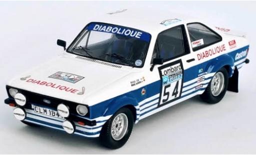 Modellautos Ford Escort 1/43 Trofeu MkII RS 1800 No.54 Diabolique Rallye WM RAC Rallye 1980 R.Cid/M.Oliveira Ford Escort 1/43 Trofeu MkII RS 1800 No.54 Diabolique Rallye WM RAC Rallye 1980 R.Cid/M.Oliveira modellautos