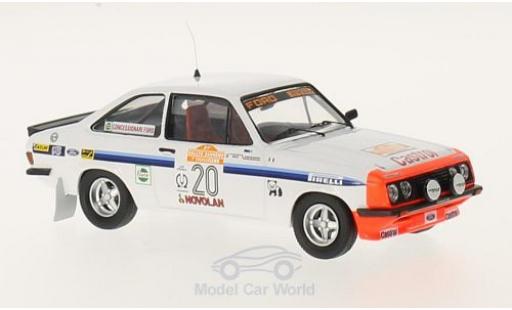 Modellautos Ford Escort MKI 1/43 Trofeu MKII RS 2000 No.20 Rallye WM Rallye San Remo 1979 A.Presotto/M.Sghedoni Ford Escort MKI 1/43 Trofeu MKII RS 2000 No.20 Rallye WM Rallye San Remo 1979 A.Presotto/M.Sghedoni modellautos