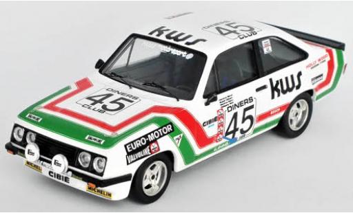 Modellautos Ford Escort 1/43 Trofeu MKII RS 2000 No.45 KWS Motorsport 24h Spa 1978 H.Bauer/R.Dötsch/M.Mohr/W.Wolf Ford Escort 1/43 Trofeu MKII RS 2000 No.45 KWS Motorsport 24h Spa 1978 H.Bauer/R.Dötsch/M.Mohr/W.Wolf modellautos