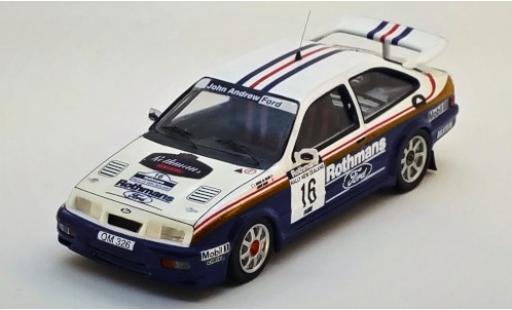 Modellautos Ford Sierra 1/43 Trofeu RS Cosworth No.16 John Andrew Rothmans Rallye WM Rallye New Zealand 1989 S.Al-Hajri/S.Bond Ford Sierra 1/43 Trofeu RS Cosworth No.16 John Andrew Rothmans Rallye WM Rallye New Zealand 1989 S.Al-Hajri/S.Bond modellautos