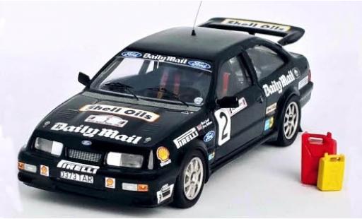 Modellautos Ford Sierra 1/43 Trofeu RS Cosworth No.2 Daily Mail Audi Sport Rally 1987 avec plinthe M.Lovell/J.Williams Ford Sierra 1/43 Trofeu RS Cosworth No.2 Daily Mail Audi Sport Rally 1987 avec plinthe M.Lovell/J.Williams modellautos