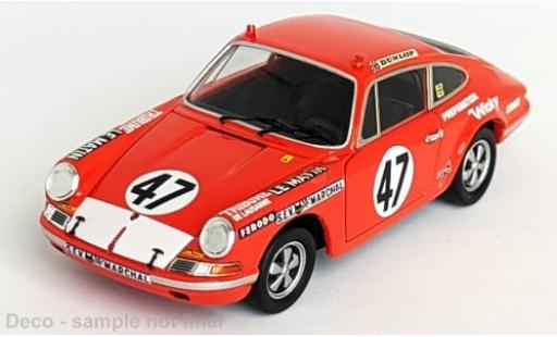 Porsche 911 1/43 Trofeu S No.47 24h Le Mans 1971 1:43 modellautos