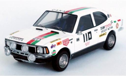 Modellautos Toyota Corolla 1/43 Trofeu Levin No.110 Team Jacquot Motors Castrol Rally Press-on-Regardless 1973 W.Boyce/D.Woods Toyota Corolla 1/43 Trofeu Levin No.110 Team Jacquot Motors Castrol Rally Press-on-Regardless 1973 W.Boyce/D.Woods modellautos