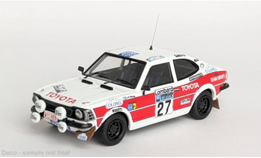 Modellautos Toyota Corolla 1/43 Trofeu Levin RAC Rally 1977 #27 1:43 Toyota Corolla 1/43 Trofeu Levin RAC Rally 1977 #27 1:43 modellautos