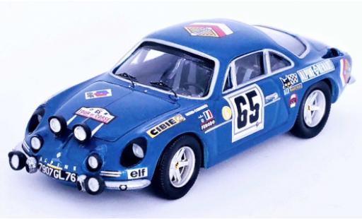 Modellautos Alpine A110 1/43 Trofeu Renault No.65 Tour de Corse 1969 Alpine A110 1/43 Trofeu Renault No.65 Tour de Corse 1969 modellautos