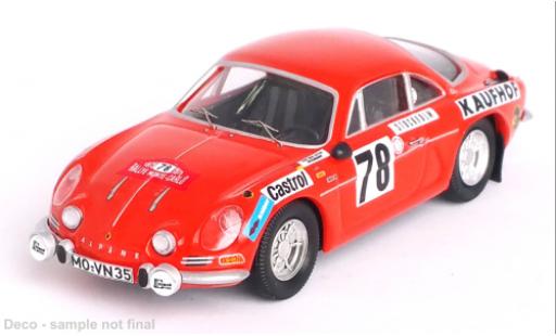Modellautos Alpine A110 1/43 Trofeu Renault No.78 Rallye WM Rallye Monte Carlo 1975 Alpine A110 1/43 Trofeu Renault No.78 Rallye WM Rallye Monte Carlo 1975 modellautos