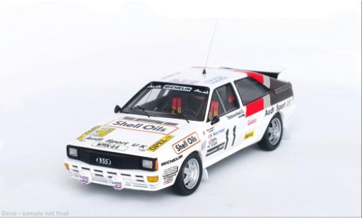 Audi Quattro 1/43 Trofeu No.11 Rallye WM Rallye Suède 1985 modellautos