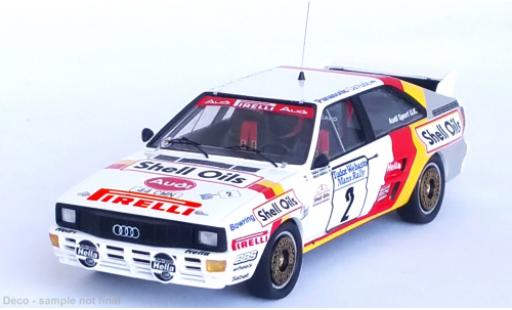 Modellautos Audi Quattro 1/43 Trofeu No.2 S huiles Rallye Manx 1985 Audi Quattro 1/43 Trofeu No.2 S huiles Rallye Manx 1985 modellautos