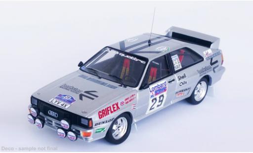 Audi Quattro 1/43 Trofeu No.29 Rallye WM RAC Rallye 1984 modellautos