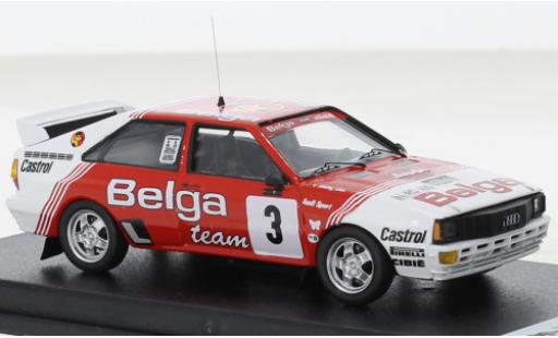 Modellautos Audi Quattro 1/43 Trofeu No.3 Belga Haspengouw Rallye 1983 Audi Quattro 1/43 Trofeu No.3 Belga Haspengouw Rallye 1983 modellautos
