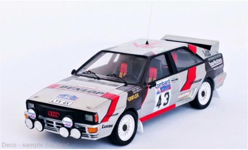 Modellautos Audi Quattro 1/43 Trofeu No.43 Rallye WM RAC Rallye 1985 Audi Quattro 1/43 Trofeu No.43 Rallye WM RAC Rallye 1985 modellautos