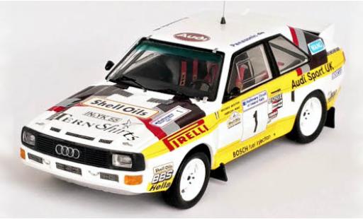 Modellautos Audi Sport Quattro 1/43 Trofeu Sport quattro No.1 Circuit of Irland 1985 Audi Sport Quattro 1/43 Trofeu Sport quattro No.1 Circuit of Irland 1985 modellautos