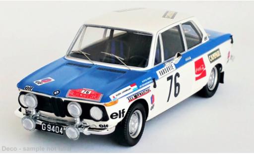 Modellautos Bmw 2002 1/43 Trofeu Ti No.76 Rallye WM Rallye Monte Carlo 1973 Bmw 2002 1/43 Trofeu Ti No.76 Rallye WM Rallye Monte Carlo 1973 modellautos