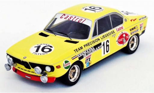 Modellautos Bmw 2800 1/43 Trofeu CS (E9) No.16 24h Spa 1972 Bmw 2800 1/43 Trofeu CS (E9) No.16 24h Spa 1972 modellautos