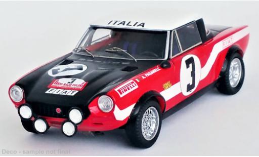 Modellautos Fiat 124 1/43 Trofeu Abarth Rallye No.3 Rallye Polen 1973 Fiat 124 1/43 Trofeu Abarth Rallye No.3 Rallye Polen 1973 modellautos