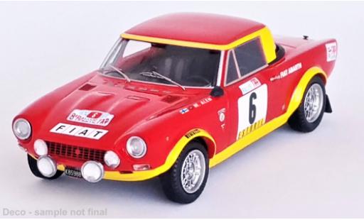 Modellautos Fiat 124 1/43 Trofeu Abarth Rallye No.6 Rallye WM Rallye Portugal 1974 Fiat 124 1/43 Trofeu Abarth Rallye No.6 Rallye WM Rallye Portugal 1974 modellautos