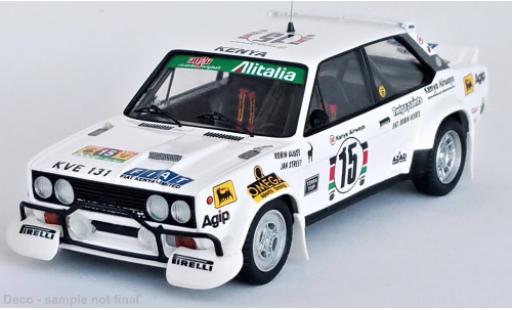 Modellautos Fiat 131 1/43 Trofeu Abarth No.15 Rallye WM Safari Rallye 1979 Fiat 131 1/43 Trofeu Abarth No.15 Rallye WM Safari Rallye 1979 modellautos