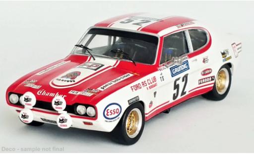 Modellautos Ford Capri 1/43 Trofeu MK I 2600 RS No.52 Tour de France Auto 1973 Ford Capri 1/43 Trofeu MK I 2600 RS No.52 Tour de France Auto 1973 modellautos