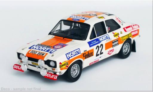 Ford Escort 1/43 Trofeu MK I No.22 Rallye WM 1000 Lakes Rallye 1975 modellautos