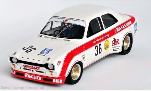 Ford Escort 1/43 Trofeu MK I No.36 Riegeler Bier Nürburgring 1973 modellautos