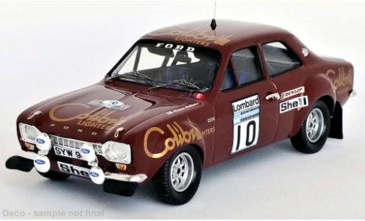 Modellautos Ford Escort 1/43 Trofeu MK I RS 1600 No.10 Colibri Lighters Rallye WM RAC Rallye 1974 Ford Escort 1/43 Trofeu MK I RS 1600 No.10 Colibri Lighters Rallye WM RAC Rallye 1974 modellautos