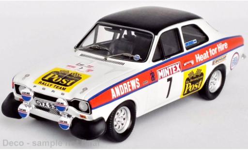 Modellautos Ford Escort 1/43 Trofeu MK I RS 2000 RHD No.7 Mintex International Rallye 1975 Ford Escort 1/43 Trofeu MK I RS 2000 RHD No.7 Mintex International Rallye 1975 modellautos