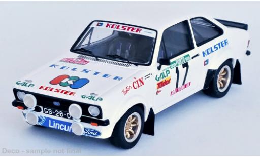 Modellautos Ford Escort 1/43 Trofeu MK II No.17 Rallye WM Rallye Portugal 1983 Ford Escort 1/43 Trofeu MK II No.17 Rallye WM Rallye Portugal 1983 modellautos