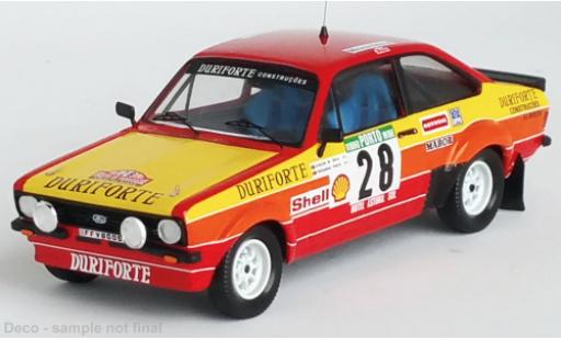 Modellautos Ford Escort 1/43 Trofeu MK II No.28 Rallye WM Rallye Portugal 1983 Ford Escort 1/43 Trofeu MK II No.28 Rallye WM Rallye Portugal 1983 modellautos