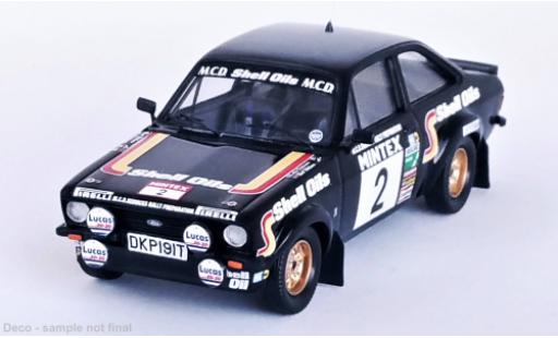 Modellautos Ford Escort 1/43 Trofeu Mk II RS 1800 No.2 Mintex International Rallye 1982 Ford Escort 1/43 Trofeu Mk II RS 1800 No.2 Mintex International Rallye 1982 modellautos