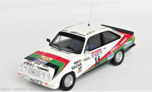 Modellautos Ford Escort 1/43 Trofeu MK II RS 2000 No.14 HWRT tuning Rallye DM Rallye Hunsrück 1984 Ford Escort 1/43 Trofeu MK II RS 2000 No.14 HWRT tuning Rallye DM Rallye Hunsrück 1984 modellautos