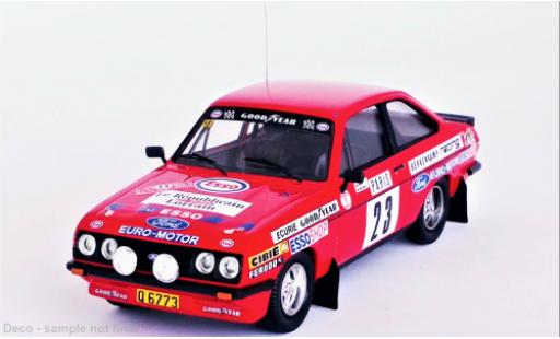 Ford Escort 1/43 Trofeu MK II RS 2000 No.23 Rallye WM Rallye Monte Carlo 1979 modellautos