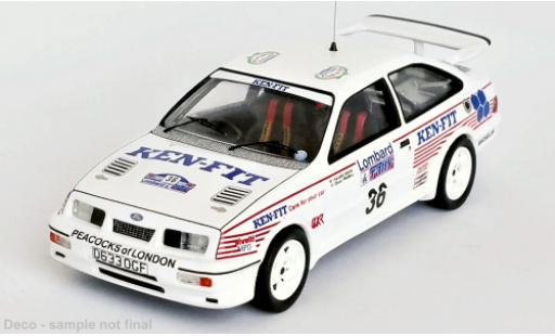 Modellautos Ford Sierra 1/43 Trofeu RS Cosworth RHD No.36 Rallye WM RAC Rallye 1987 Ford Sierra 1/43 Trofeu RS Cosworth RHD No.36 Rallye WM RAC Rallye 1987 modellautos