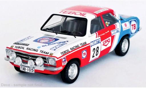 Modellautos Opel Ascona 1/43 Trofeu A No.28 Rallye WM 1000 Lakes Rallye 1974 Opel Ascona 1/43 Trofeu A No.28 Rallye WM 1000 Lakes Rallye 1974 modellautos