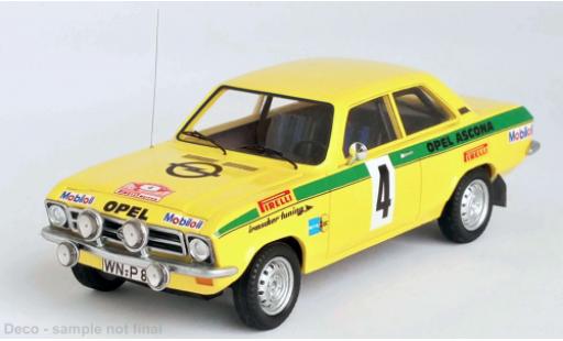 Modellautos Opel Ascona 1/43 Trofeu A No.4 Irmscher tuning Rallye Rüsselsheim 1973 Opel Ascona 1/43 Trofeu A No.4 Irmscher tuning Rallye Rüsselsheim 1973 modellautos