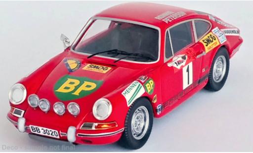 Porsche 911 1/43 Trofeu L No.1 Rallye Suède 1970 modellautos