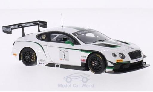 Modellautos Bentley Continental T 1/18 TrueScale Miniatures GT3 No.7 M-Sport Blancpain GT Series Silverstone 2014 G.Smith/A.Meyrick/S.Kane Bentley Continental T 1/18 TrueScale Miniatures GT3 No.7 M-Sport Blancpain GT Series Silverstone 2014 G.Smith/A.Meyrick/S.Kane modellautos