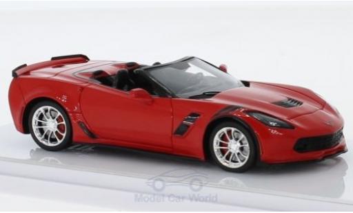 Chevrolet Corvette 1/43 TrueScale Miniatures (C7) Grand Sport Cabrio rot 2017 modellautos