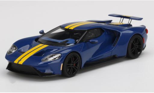 Modellautos Ford GT 1/43 TrueScale Miniatures blau/gelb Ford GT 1/43 TrueScale Miniatures blau/gelb modellautos