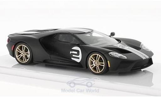 Modellautos Ford GT 1/43 TrueScale Miniatures matt-schwarz No.2 Heritage Edition 2017 Ford GT 1/43 TrueScale Miniatures matt-schwarz No.2 Heritage Edition 2017 modellautos