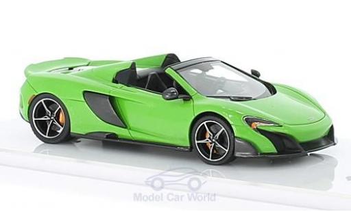 McLaren 675 1/43 TrueScale Miniatures LT Spider grün 2016 modellautos