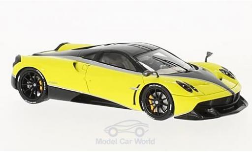 Modellautos Pagani Huayra 1/43 TrueScale Miniatures Pacchetto Tempesta gelb/schwarz 2016 Pagani Huayra 1/43 TrueScale Miniatures Pacchetto Tempesta gelb/schwarz 2016 modellautos
