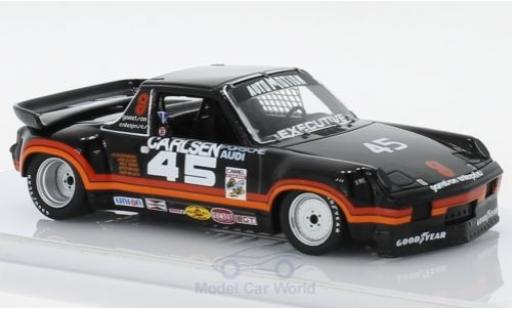 Porsche 914 1/43 TrueScale Miniatures -6 No.45 Camel GT Challenge Laguna Seca 1976 W.Maas modellautos