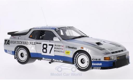 Modellautos Porsche 924 1982 1/18 TrueScale Miniatures Carrera GTR No.87 Brumos T/A High Tech Radials 24h Le Mans 1982 J.Busby/D.Bundy/M.Mignot Porsche 924 1982 1/18 TrueScale Miniatures Carrera GTR No.87 Brumos T/A High Tech Radials 24h Le Mans 1982 J.Busby/D.Bundy/M.Mignot modellautos