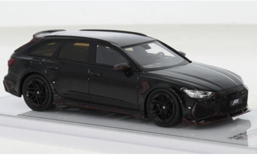 Audi RS6 1/43 TrueScale Miniatures Avant Johann departement Signature Edition noire modellautos