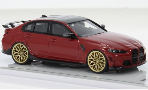 Modellautos Bmw M3 1/43 TrueScale Miniatures M-Performance (G80) metallise rouge foncé Bmw M3 1/43 TrueScale Miniatures M-Performance (G80) metallise rouge foncé modellautos