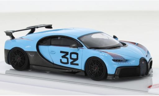 Modellautos Bugatti Chiron 1/43 TrueScale Miniatures Pur Sport Grand Prix bleu clair Bugatti Chiron 1/43 TrueScale Miniatures Pur Sport Grand Prix bleu clair modellautos