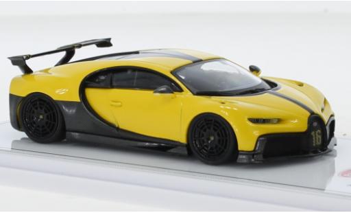 Modellautos Bugatti Chiron 1/43 TrueScale Miniatures Pur Sport jaune/noire 2020 Bugatti Chiron 1/43 TrueScale Miniatures Pur Sport jaune/noire 2020 modellautos