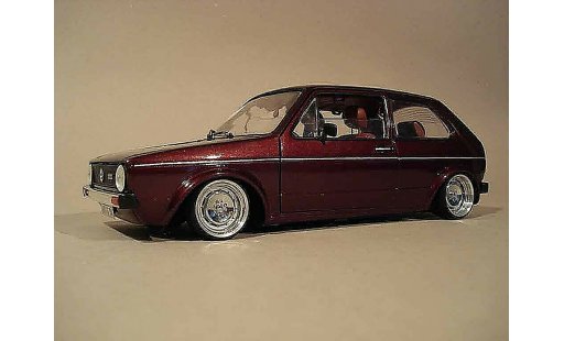 Volkswagen Golf GTI 1/18 Solido German Look bloc moteur 16s modellautos