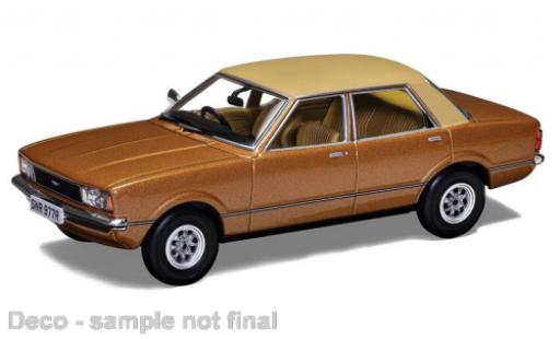 Modellautos Ford Cortina 1/43 Vanguards MK IV 1.6 GL metallise brun/beige RHD Ford Cortina 1/43 Vanguards MK IV 1.6 GL metallise brun/beige RHD modellautos