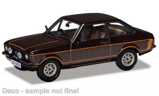 Modellautos Ford Escort 1/43 Vanguards MK II 1600 Sport metallise brun RHD Ford Escort 1/43 Vanguards MK II 1600 Sport metallise brun RHD modellautos